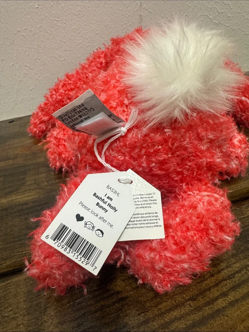 Jellycat Bashful Bunny Holly Retired